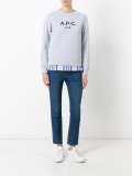 logo print sweatshirt