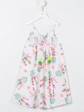 dreamcatcher print strappy dress