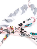 multi print bikini