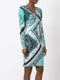 paisley patterned dress