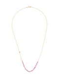 18kt yellow gold spinel necklace