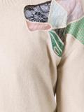 lace detailing jumper