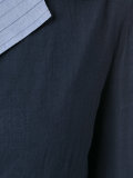 stripe lapel blazer