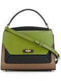 colour block tote