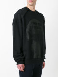 embroidered sweatshirt