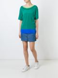 ribbed collar top
