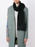 sequinned scarf