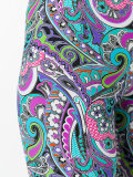 abstract print leggings