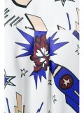漫画印花衬衫