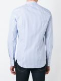 band collar shirt