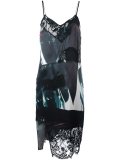 asymmetric slip dress