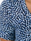 printed shortsleeved dress