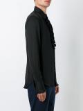 ruffled detail shirt