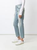 straight cropped jeans 