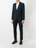 slim-fit tailored trousers