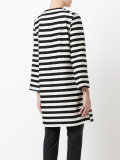 horizontal stripe coat