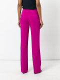 high-waisted trousers
