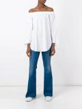 off-the-shoulder blouse 