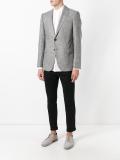 plaid blazer