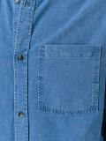 denim button down shirt