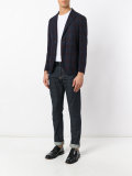 checked blazer