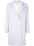 peaked lapel coat