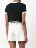 logo cropped T-shirt 
