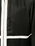 taped long sleeve jacket