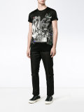 placed printed t-shirt