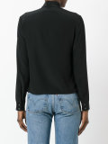 tie neck shirt 