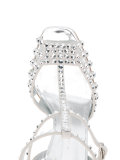 studded caged sandals 