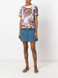 fish print T-shirt