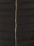 collarless puffer jacket