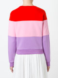 panelled classic jumper