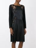 lace insert dress