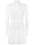 lace panel dress