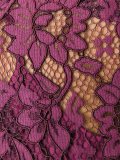 floral lace midi dress