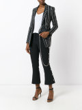 cropped flared trousers 