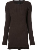 ribbed detail jumper 