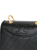embossed logo cross body bag 