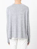 crew neck jersey top