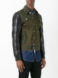 shirt effect bomber jacket