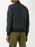 arm patch bomber jacket