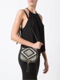 jacquard shoulder bag