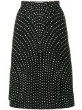 Polka Dot A-Line Skirt 