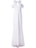 v-neck gown 