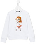 girl print sweatshirt