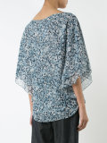 floral print top