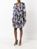 patterned shift dress