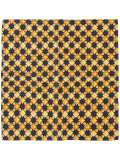 geometric print scarf